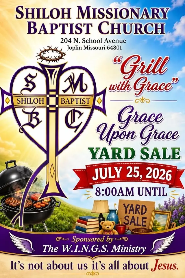 Grill with Grace Yard Sale 