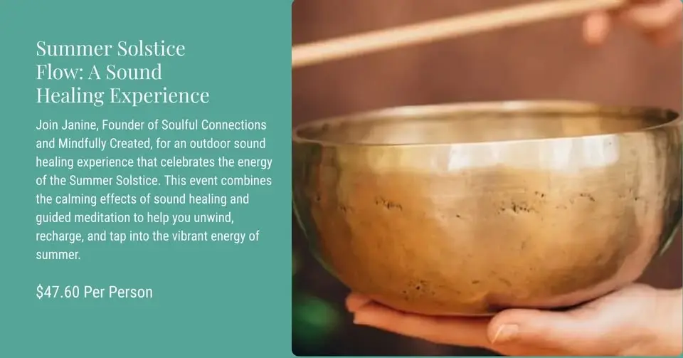 Summer Solstice Flow: A Sound Healing Experience