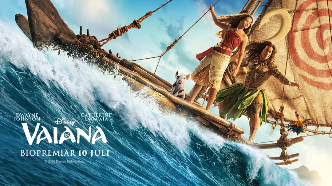 Vaiana (Tal: Svenska (dubbat)) (Text: Svenska)