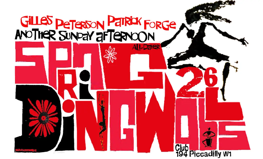 Gilles Peterson & Patrick Forge celebrate Another Sun Afternoon Spring Dingwalls in Piccadilly