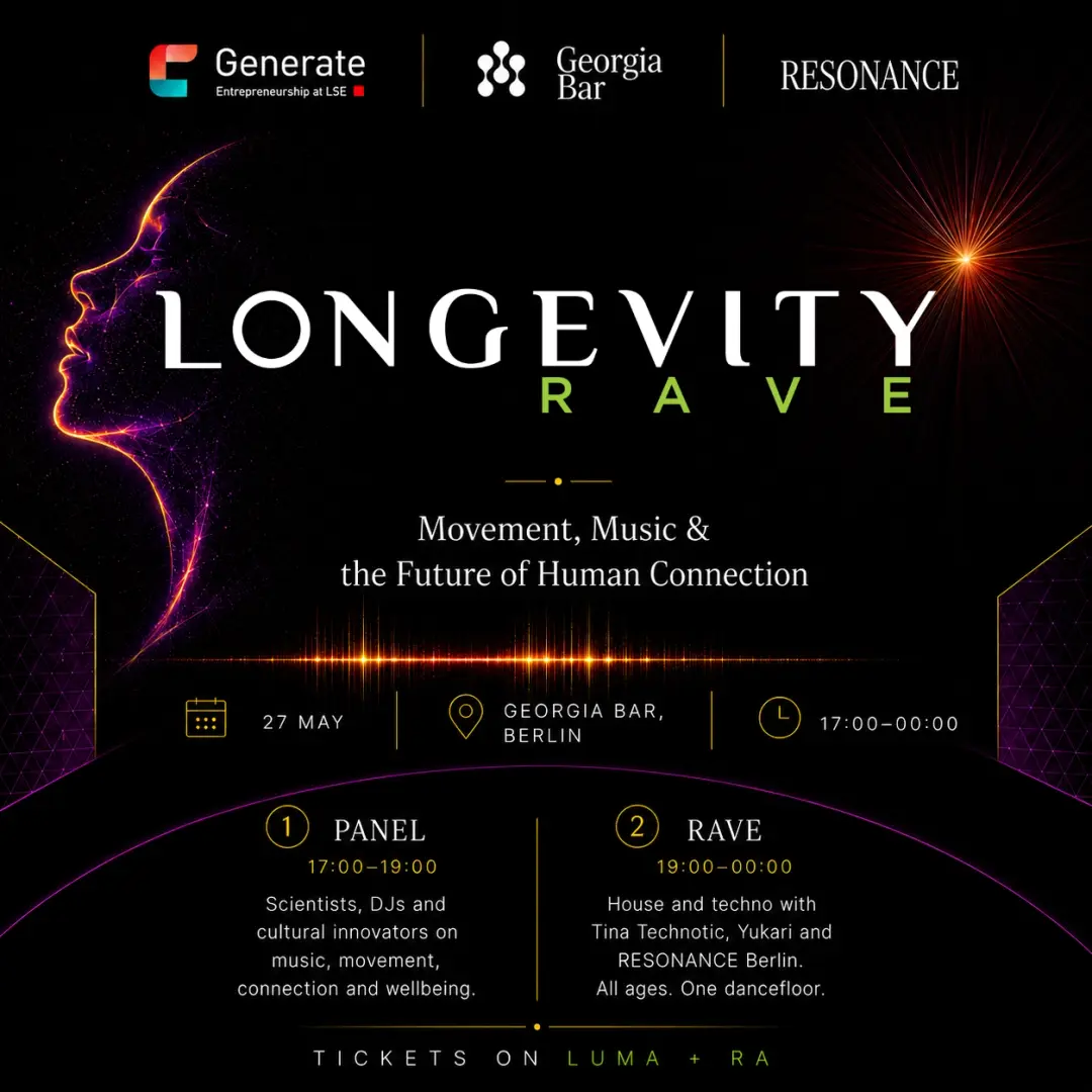 Longevity Rave x RESONANCE x NeuroCreate