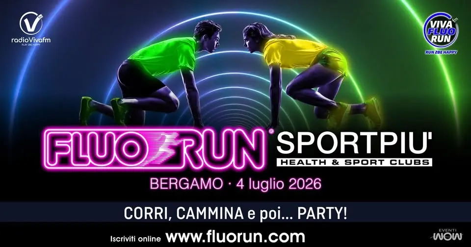 Viva Fluo Run SportPiù - Bergamo