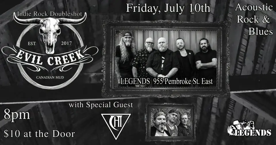 Indie Rock Doubleshot with Evil Creek and special guests CHI - cohosted by Mike Graham