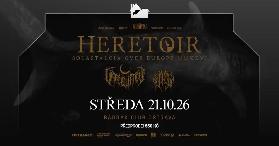 HERETOIR, UNREQVITED, NIDARE - Ostrava/Barrák