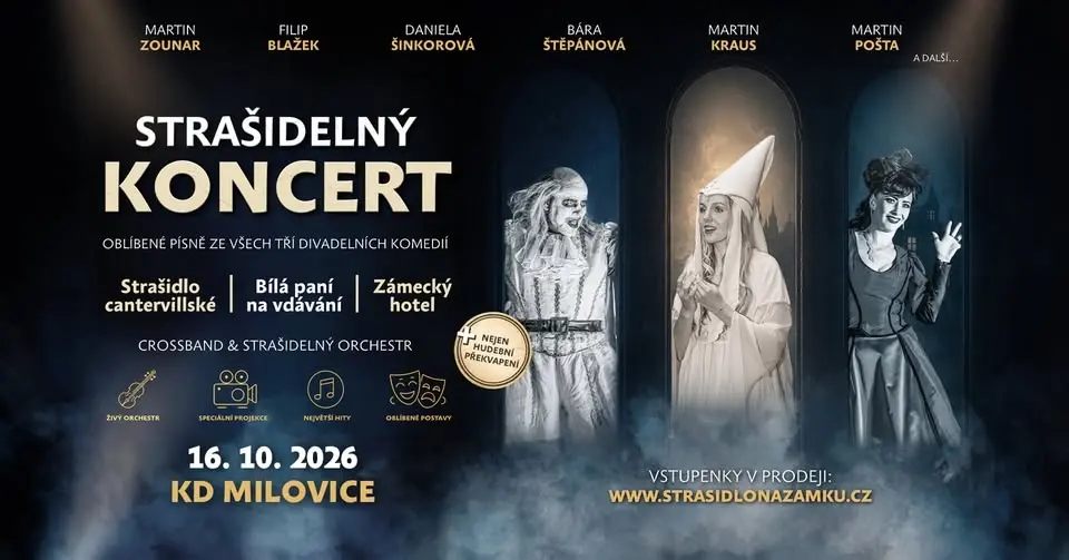 STRAŠIDELNÝ KONCERT | Milovice