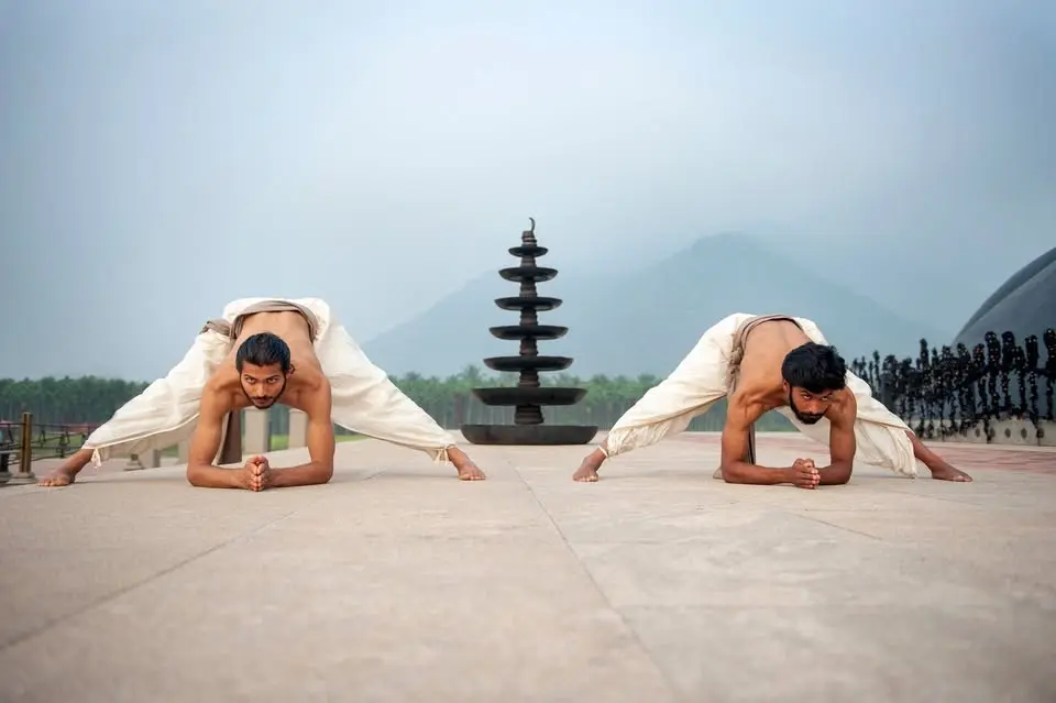 Angamardana in Paris (Isha Yoga designed by Sadhguru)