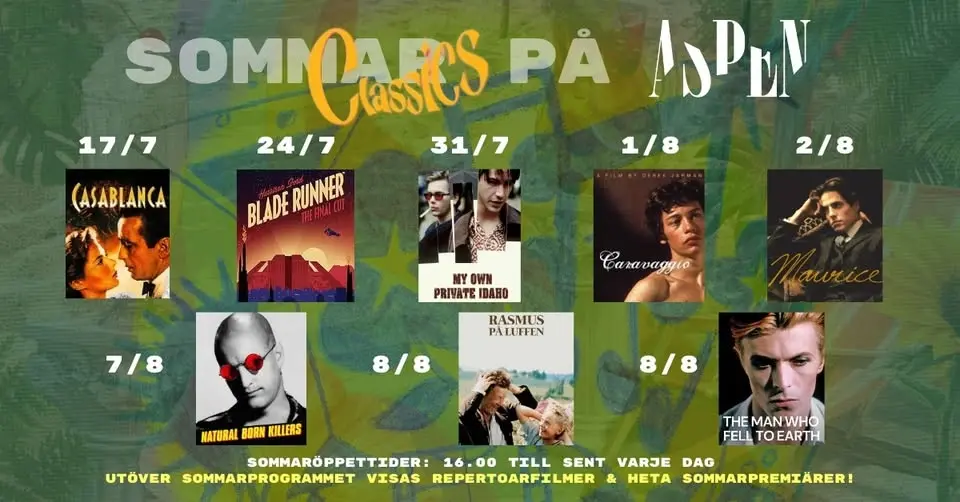 (KLASSIKER)sommar på Aspen! 