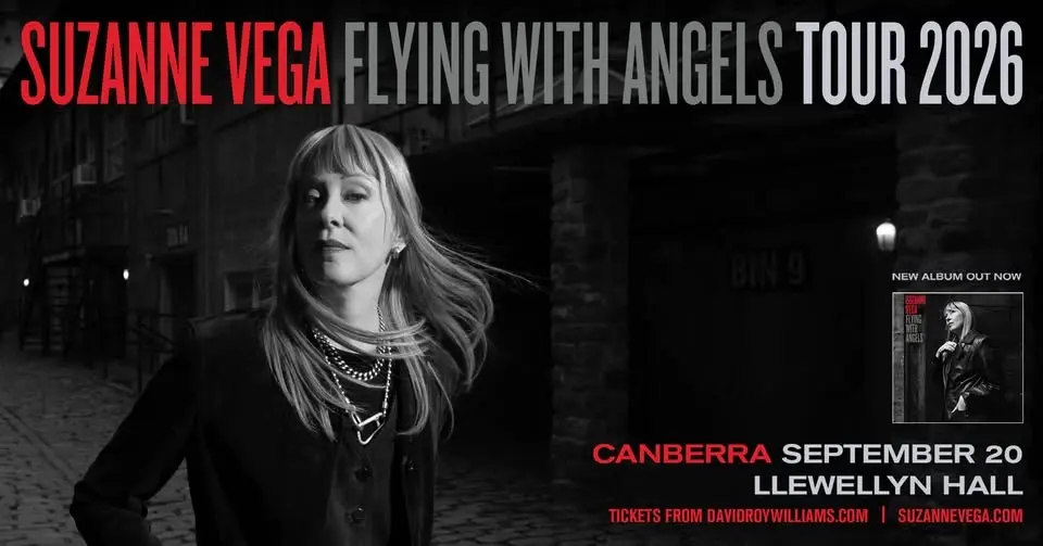 𝐒𝐔𝐙𝐀𝐍𝐍𝐄 𝐕𝐄𝐆𝐀 | Sun 20 Sept 2026 | Llewellyn Hall, Canberra