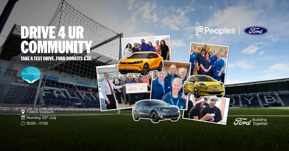 Drive 4 UR Community: Supporting Strathcarron Hospice