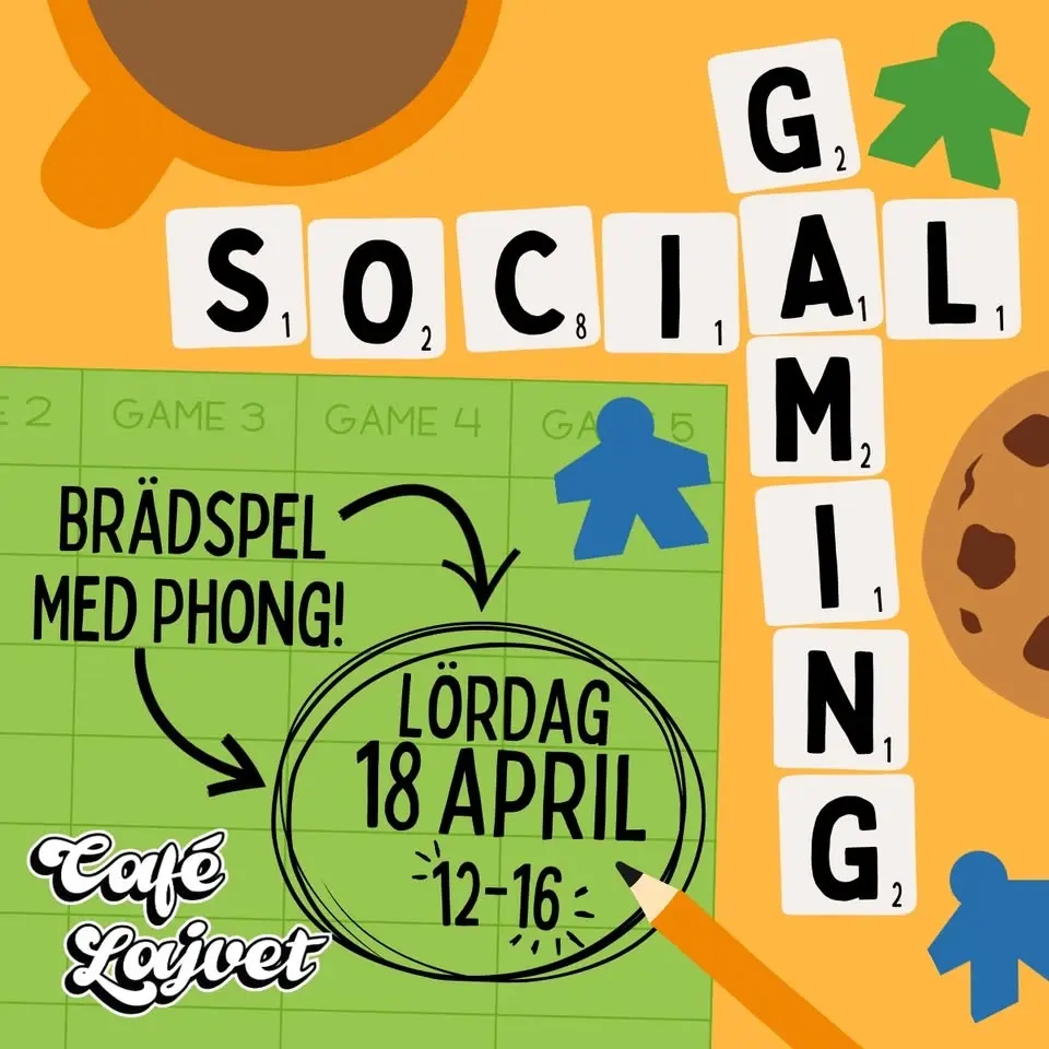 Social gaming på Lajvet 🎲