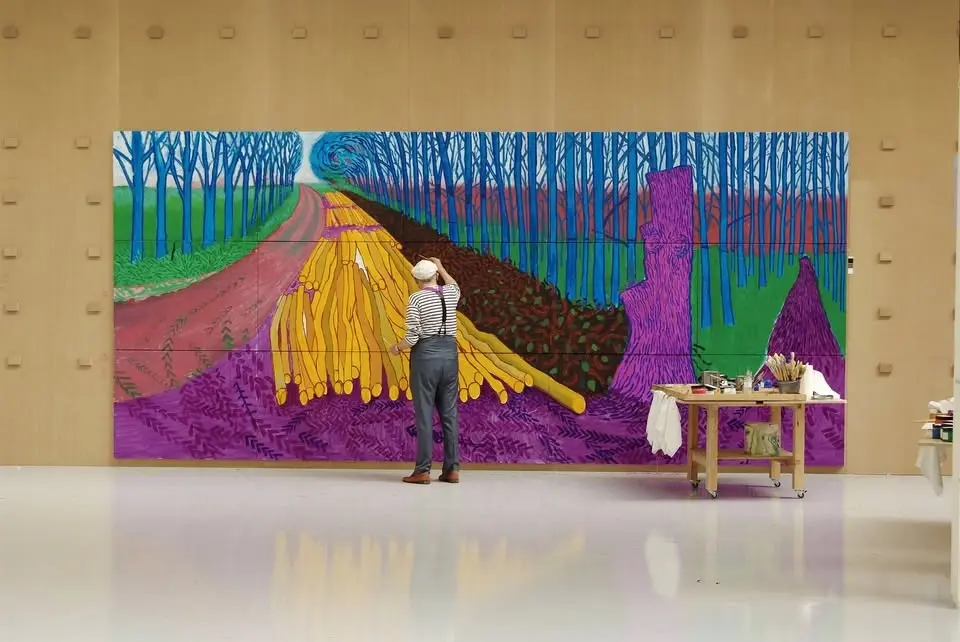 DAVID HOCKNEY AT THE ROYAL ACADEMY OF ARTS | Konst på Spegeln