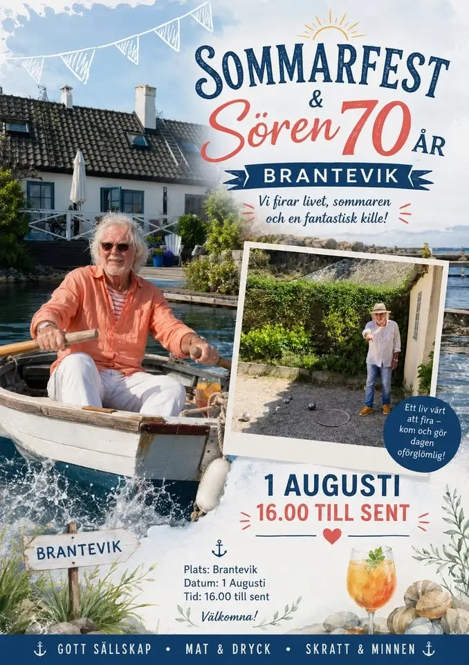 Sören 70 år