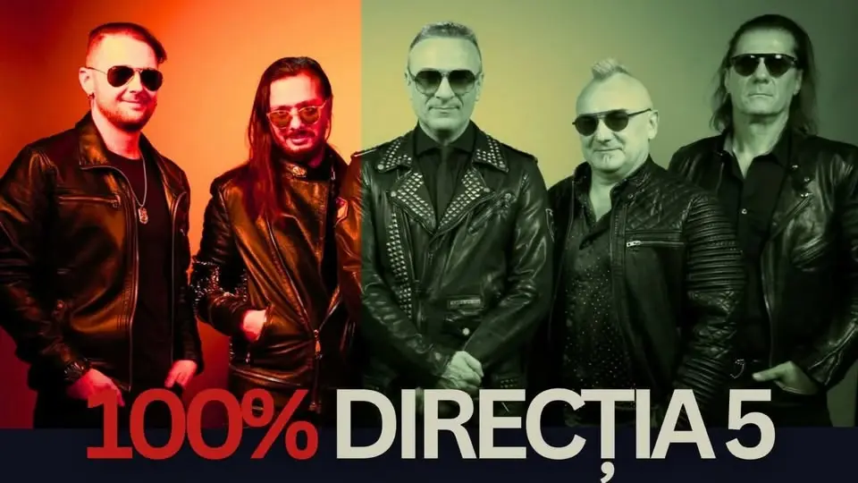 Concert Direcția 5 la Sala Consiliului Județean Buzău 