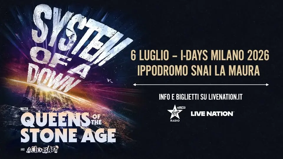 System Of A Down | I-Days Milano 2026