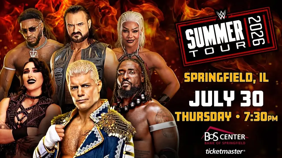 WWE SUMMER TOUR 2026