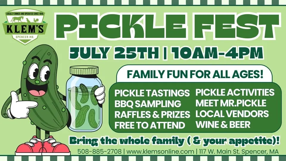 PICKLE FEST at Klem's!