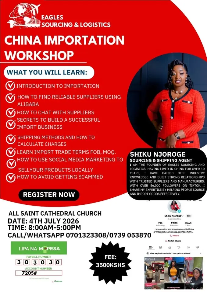 CHINA IMPORTATION WORKSHOP