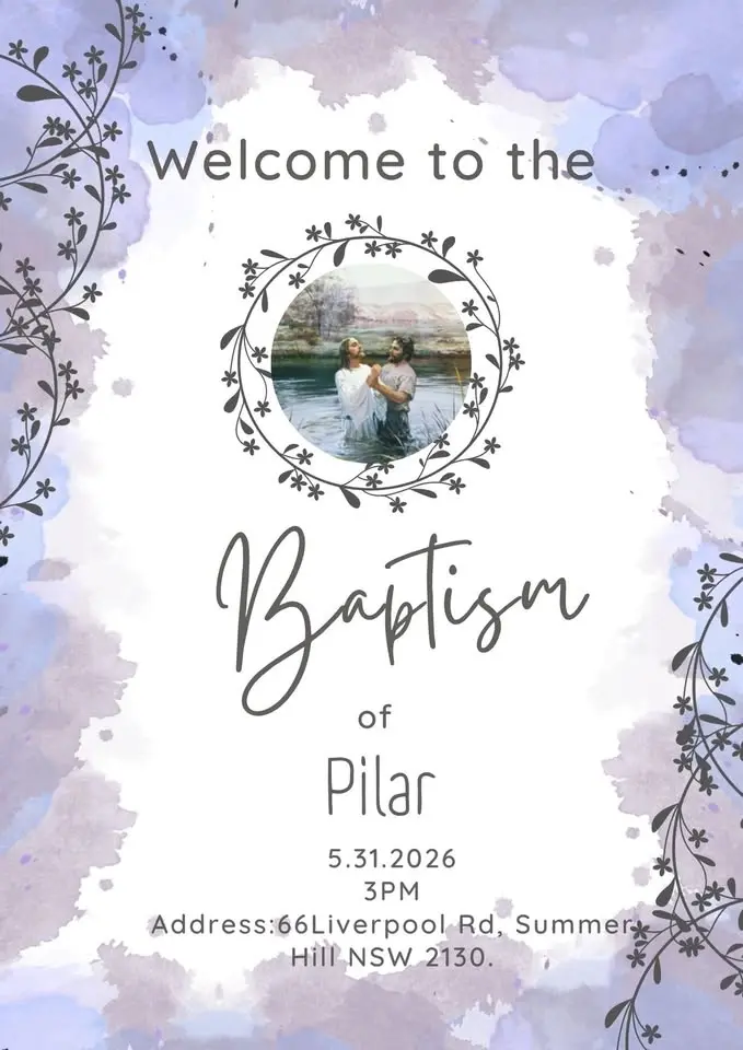 baptism service