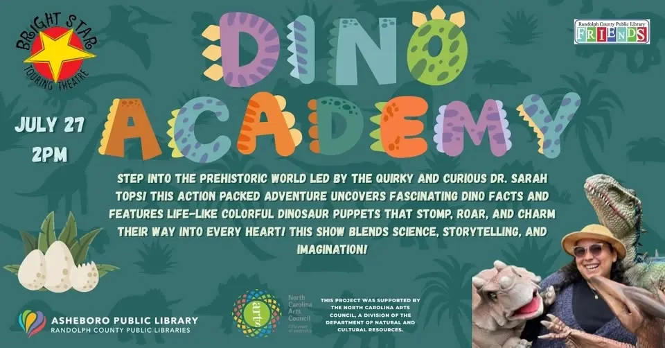Dino Academy: w/ Bright Star Touring Theatre
