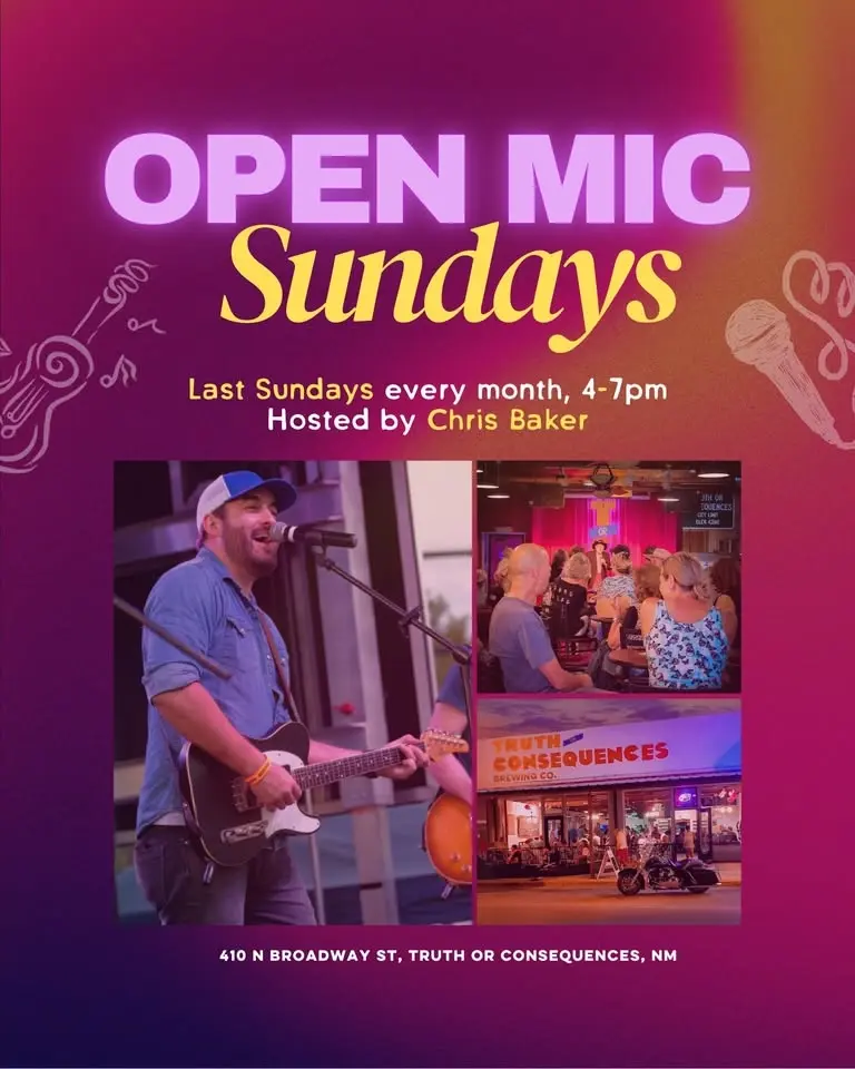 Open Mic Sundays with Chris Baker 🎤