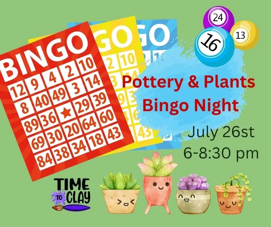 Pottery & Plants Bingo Night