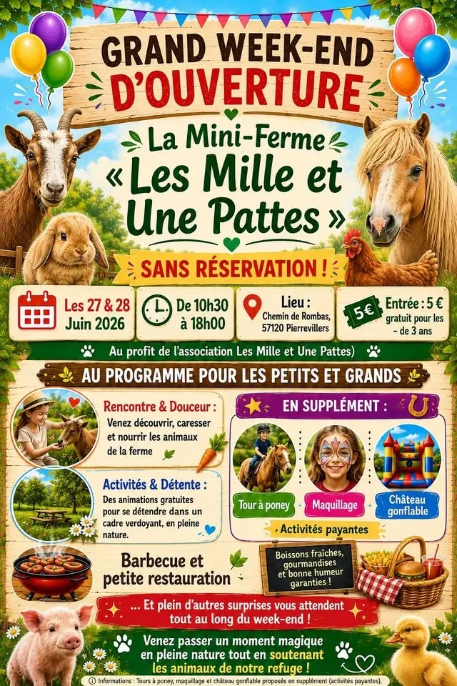grand week-end d'ouverture 