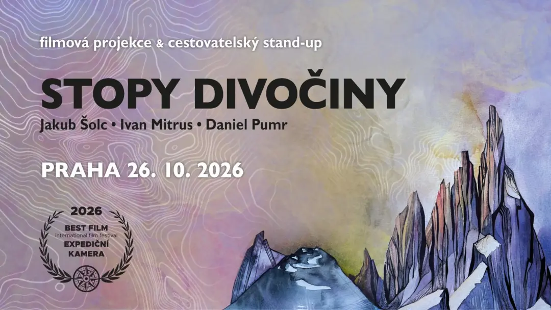J. Šolc, I. Mitrus, D. Pumr. | Stopy divočiny – křest a premiéra | | Praha