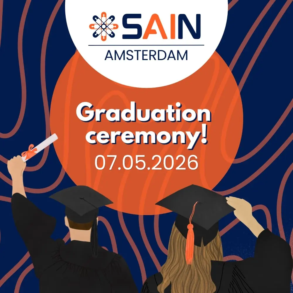 SAIN Amsterdam (former AISA!) Graduation Ceremony! 🎉