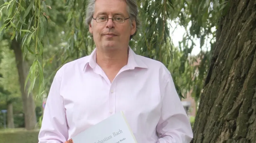 Pieter Dirksen vid Cahmanorgeln