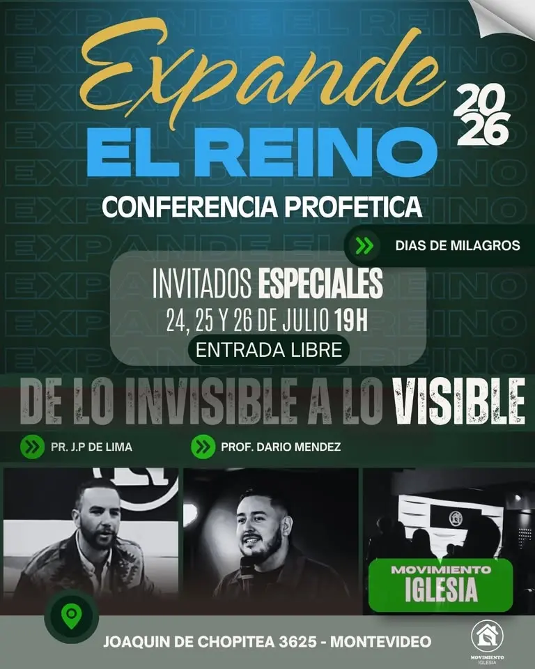 EXPANDE EL REINO - de lo INVISIBLE a lo VISIBLE