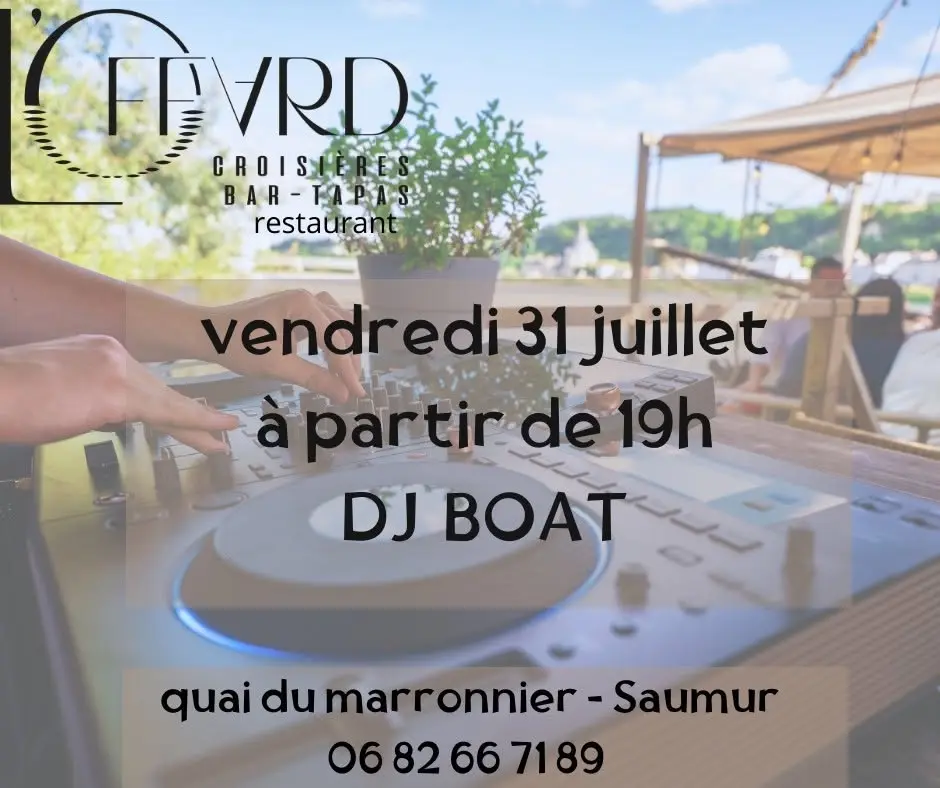 DJ BOAT sur L'Offard