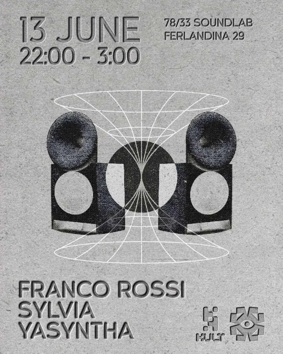 observer x 78/33 pres. Franco Rossi, Sylvia,YASYNTHA