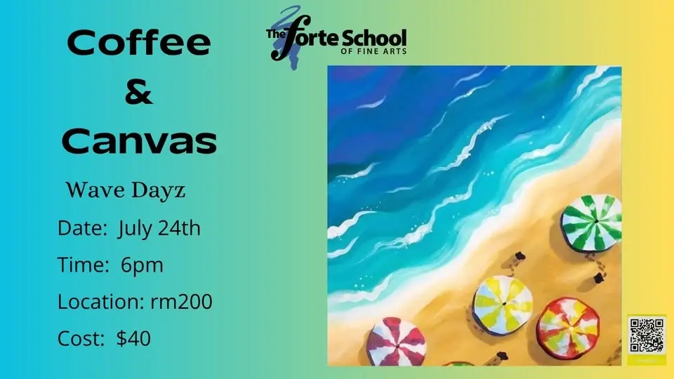 Coffee & Canvas - Wave Dayz