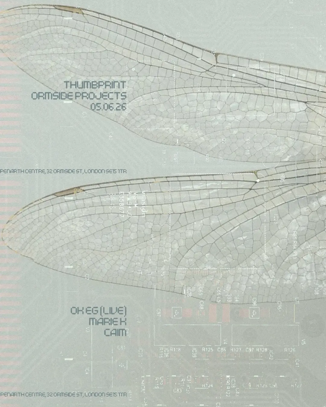 thumbprint ❂ OK EG (Live), Marie K, Caim