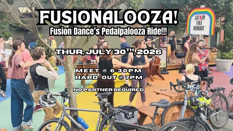 Fusionpalooza- Fusion Dance's Pedalpalooza Ride!