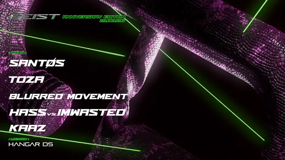 Geist : Anniversary Edition // Santøs-Toza-Blurred Movement