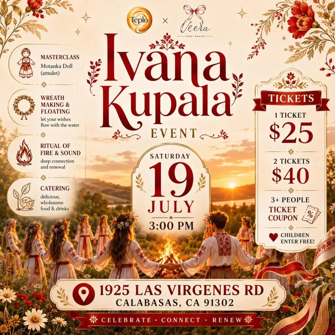 🌿 Ivana Kupala Celebration | Teplo × Veera Event Agency