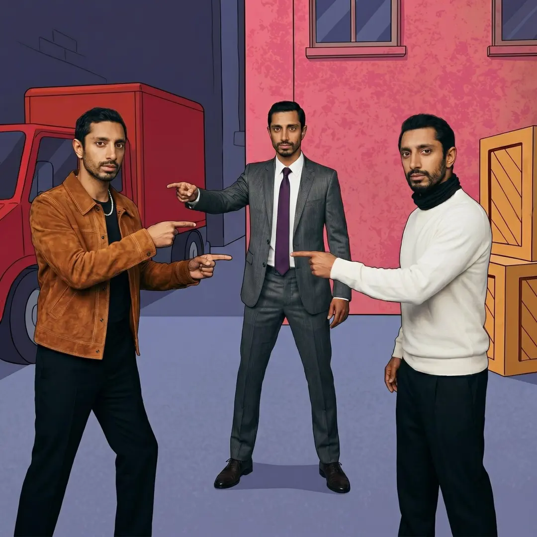 Riz Ahmed lookalike contest - Music. Food. Thrift