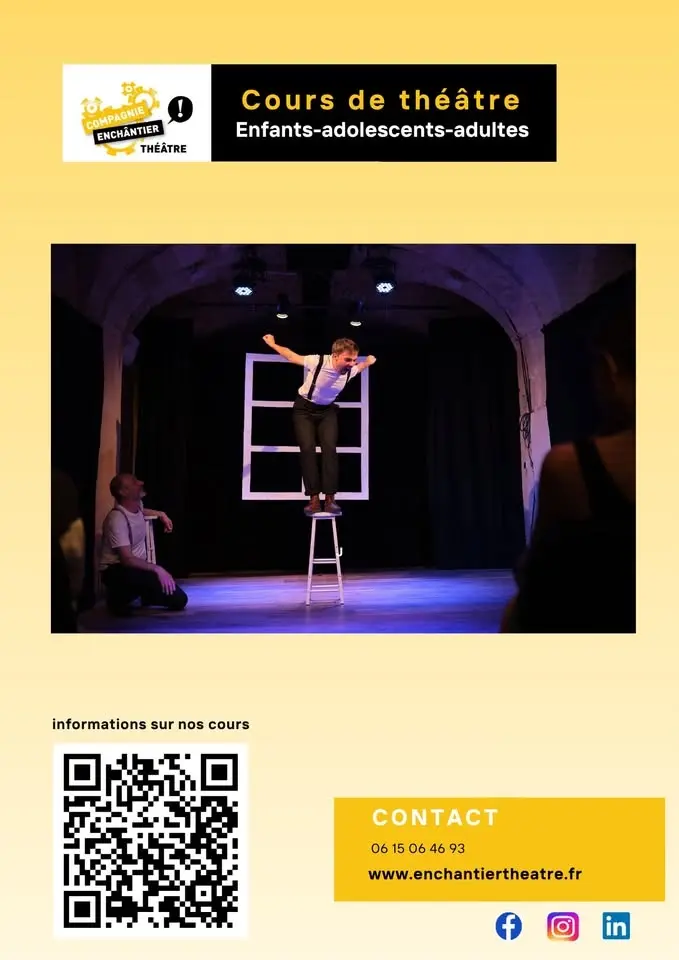 Cours de théâtre 2026-2027
