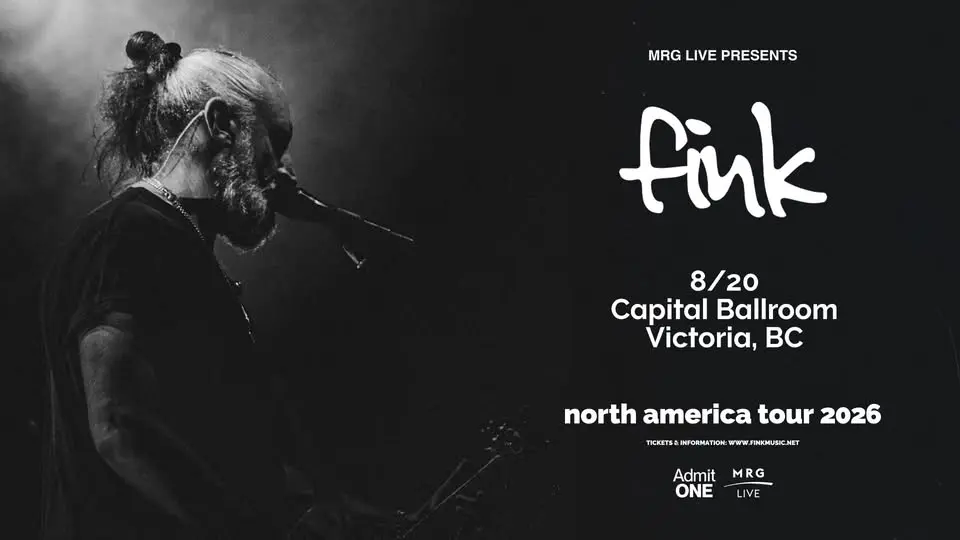 Fink - North America Tour 2026 (Victoria)