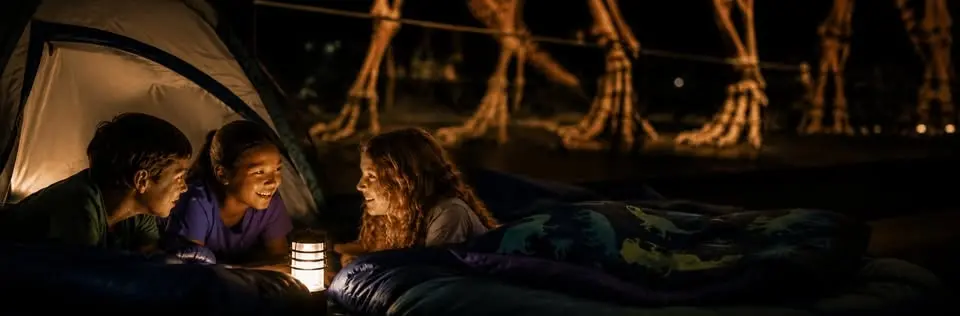 Roar & Snore: A Prehistoric Sleepover