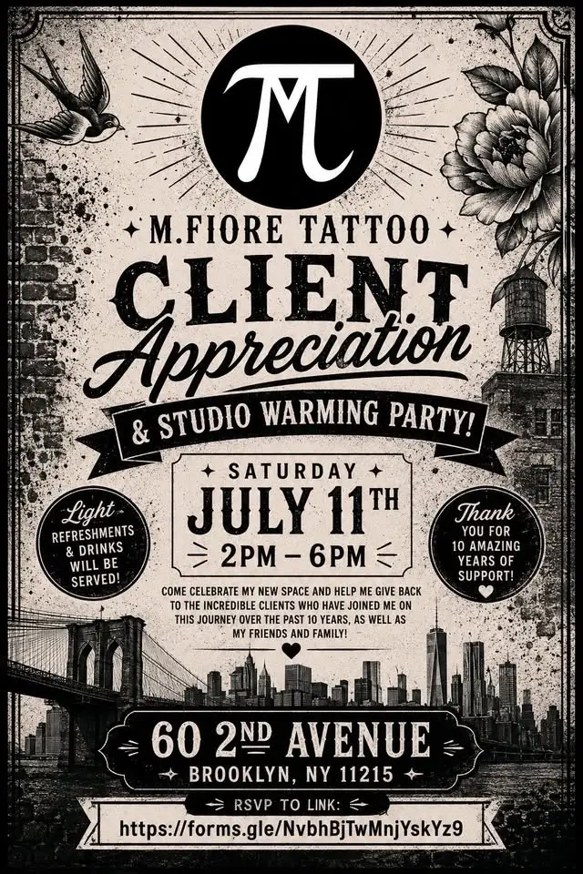 Client Appreciation and Studio Warming Party