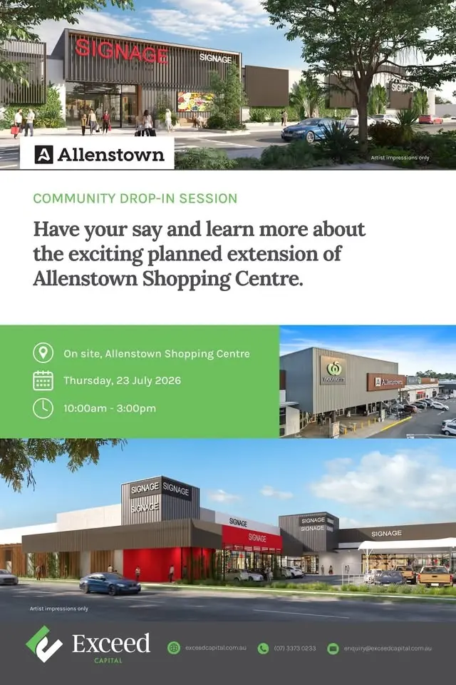 You are invited to have your say at our COMMUNITY DROP-IN SESSION