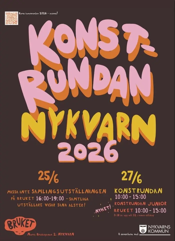 Samlingsutställning Konstrundan - ett smakprov!