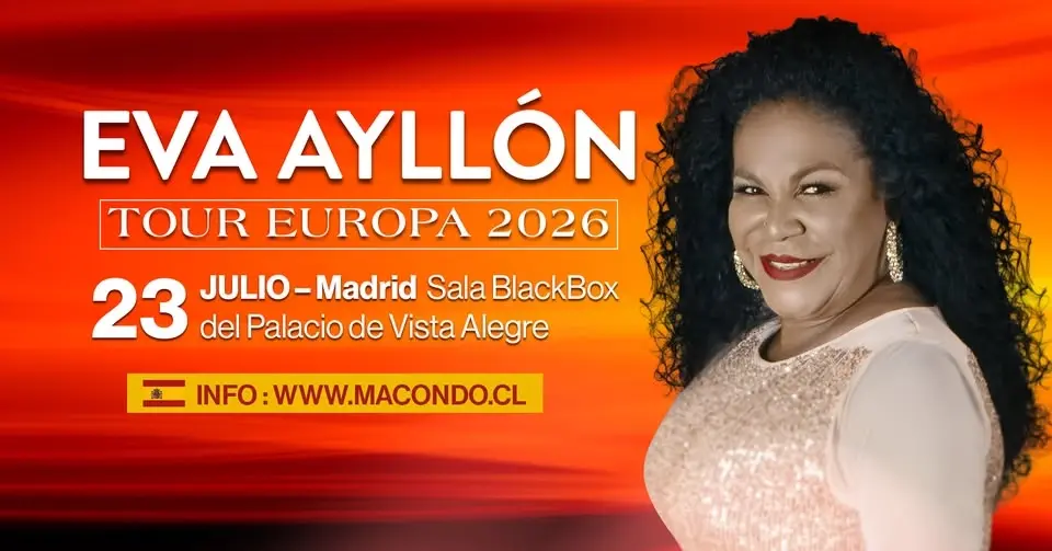 Eva Ayllón en Madrid - Tour Europa 2026