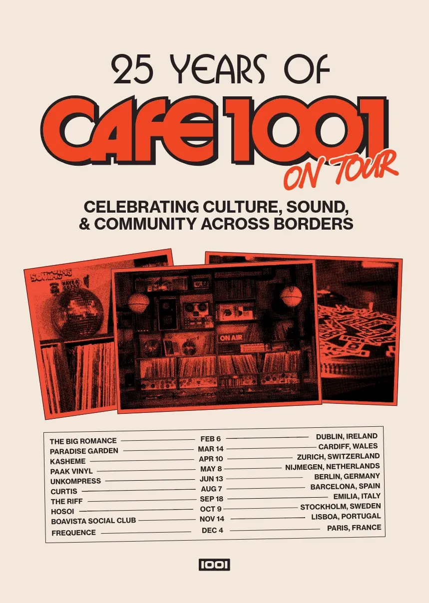 25 Years of Cafe 1001 On Tour - Frequence, Paris