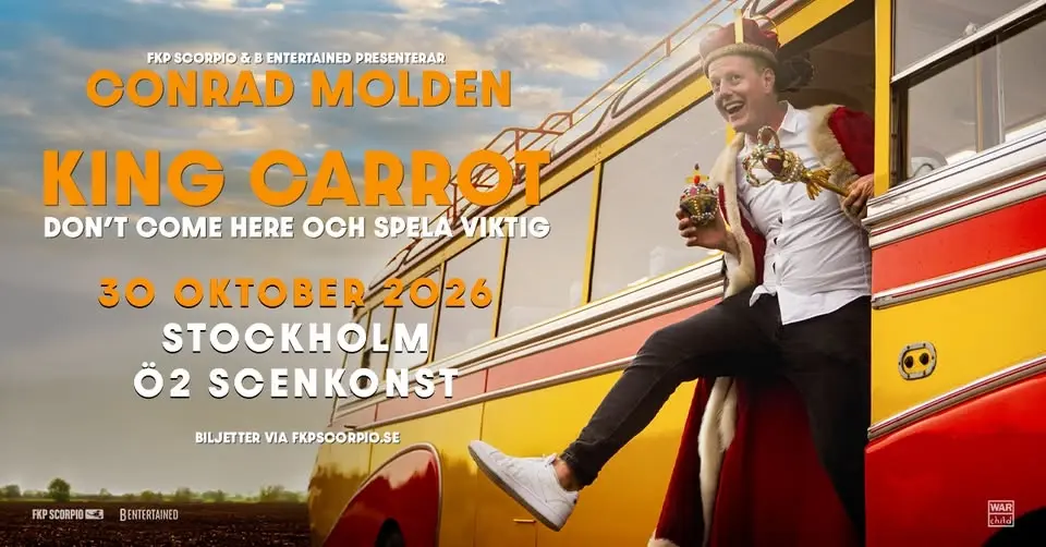 Conrad Molden - King Carrot, Standup | Stockholm