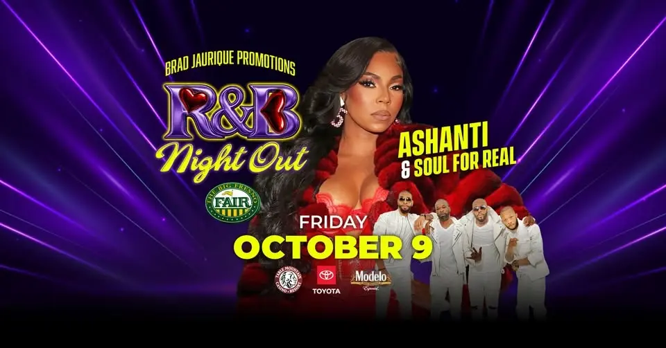 R&B Night Out with Ashanti & Soul For Real