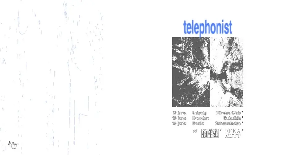 TELEPHONIST (shoegaze/alt-rock, drtmnd) + EFKA MOTT (kraut-pop/freak-folk, bln)