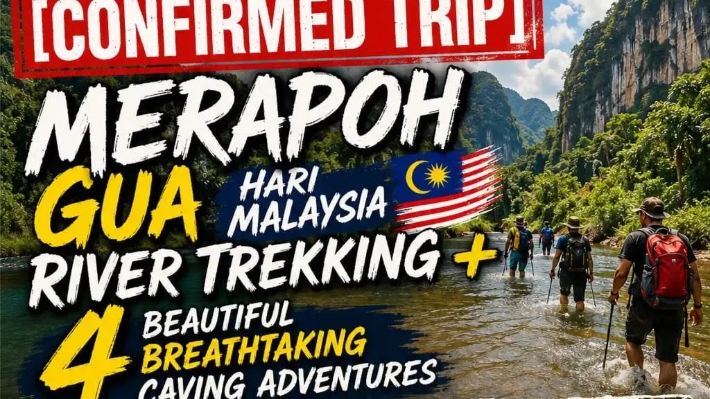 ✅[CONFIRMED] Merapoh Gua Hari Malaysia Caving Adventures + 4 Beautiful Caves